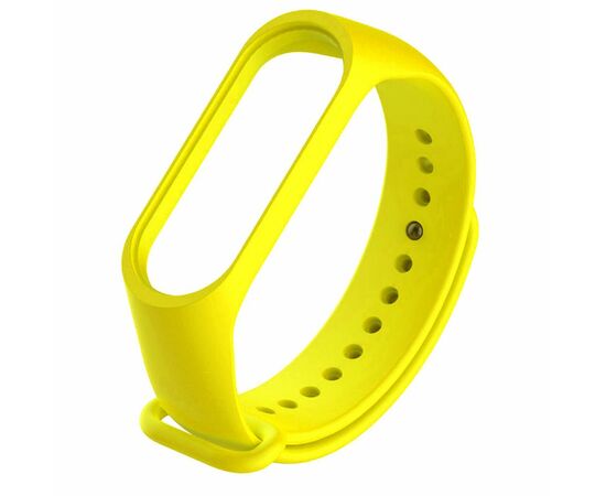 Ремешок для фитнес браслета BeCover Silicone для Xiaomi Mi Band 3/4 Yellow (704130), изображение 2 Ремешок для фитнес браслета BeCover Silicone для Xiaomi Mi Band 3/4 Yellow (704130), изображение 2