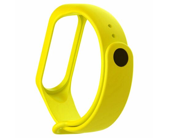 Ремешок для фитнес браслета BeCover Silicone для Xiaomi Mi Band 3/4 Yellow (704130), изображение 3 Ремешок для фитнес браслета BeCover Silicone для Xiaomi Mi Band 3/4 Yellow (704130), изображение 3