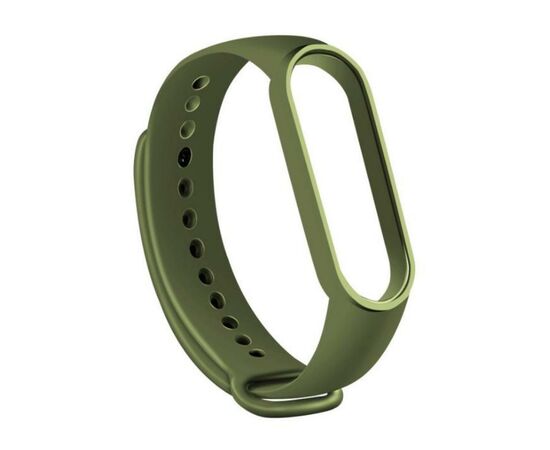 Ремінець до фітнес браслета BeCover Silicone для Xiaomi Mi Smart Band 5 Khaki (705068), зображення 2 Ремінець до фітнес браслета BeCover Silicone для Xiaomi Mi Smart Band 5 Khaki (705068), зображення 2