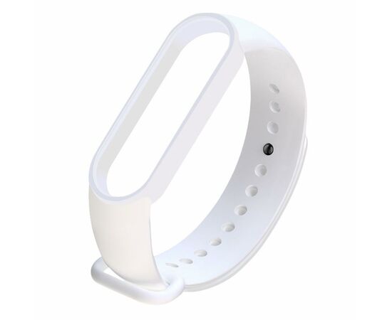 Ремешок для фитнес браслета BeCover Silicone для Xiaomi Mi Smart Band 5 White (705072), изображение 2 Ремешок для фитнес браслета BeCover Silicone для Xiaomi Mi Smart Band 5 White (705072), изображение 2