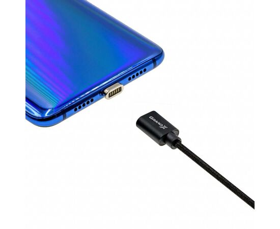Дата кабель USB 2.0 AM to Lightning Magnet Grand-X (MG-01L), зображення 5 Дата кабель USB 2.0 AM to Lightning Magnet Grand-X (MG-01L), зображення 5