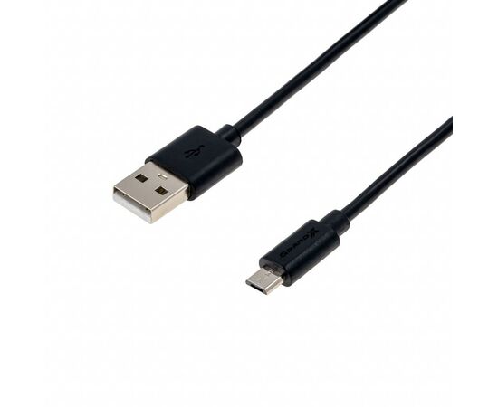 Дата кабель USB 2.0 AM to Micro 5P 2.5m black Grand-X (PM025B), зображення 2 Дата кабель USB 2.0 AM to Micro 5P 2.5m black Grand-X (PM025B), зображення 2