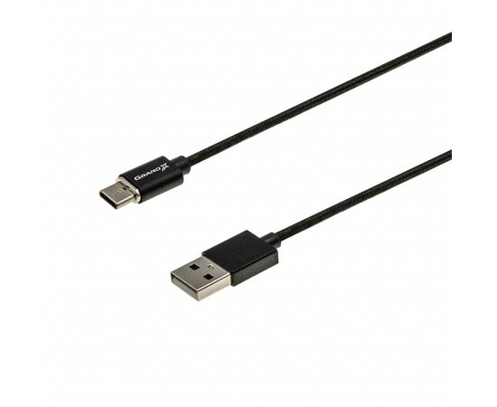Дата кабель USB 2.0 AM to Type-C 1.0m Magnet Grand-X (MG-01C), изображение 3 Дата кабель USB 2.0 AM to Type-C 1.0m Magnet Grand-X (MG-01C), изображение 3