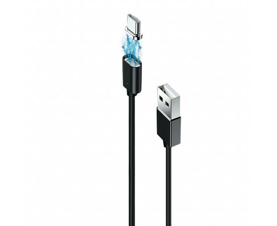 Дата кабель USB 2.0 AM to Type-C 1.0m Magnet Grand-X (MG-01C)