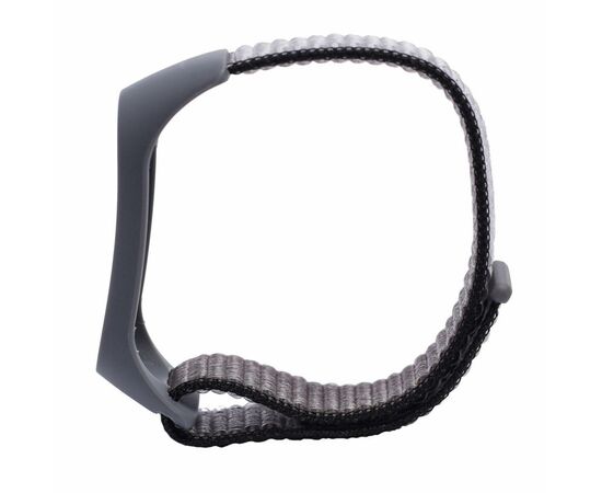 Ремешок для фитнес браслета XoKo Nylon для Xiaomi Mi Smart Band 5 Grey (XK-NLN5-GR), изображение 3 Ремешок для фитнес браслета XoKo Nylon для Xiaomi Mi Smart Band 5 Grey (XK-NLN5-GR), изображение 3