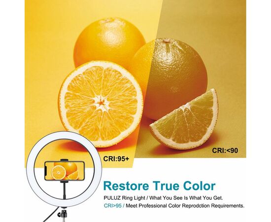 Набор блогера Puluz Ring USB LED lamp PU407 11.8" (PU407), изображение 4 Набор блогера Puluz Ring USB LED lamp PU407 11.8" (PU407), изображение 4
