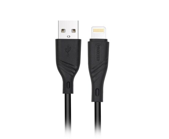 Дата кабель USB 2.0 AM to Lightning 2.0m Maxxter (UB-L-USB-02-2m)