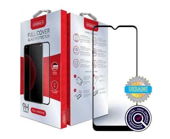 Стекло защитное Intaleo Full Glue для Samsung S21+ (G996) black (1283126510465)