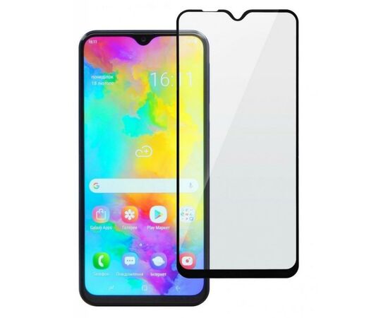 Стекло защитное 2E Samsung Galaxy A02s(A025), 2.5D FCFG, Black border (2E-G-A02S-SMFCFG-BB)