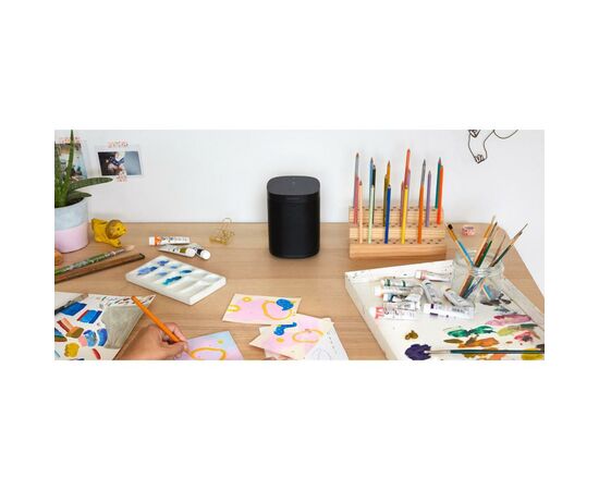 Акустическая система Sonos One (Gen2) Black (ONEG2EU1BLK), изображение 7 Акустическая система Sonos One (Gen2) Black (ONEG2EU1BLK), изображение 7