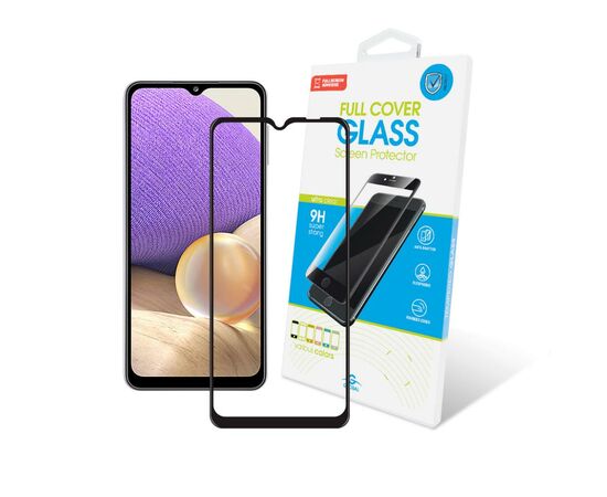 Стекло защитное Global Full Glue Samsung A32 black (1283126510144)