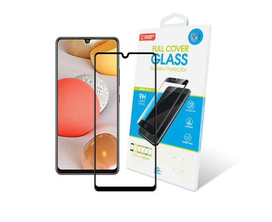 Стекло защитное Global Full Glue Samsung A42 black (1283126510267)