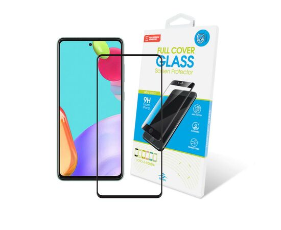 Стекло защитное Global Full Glue Samsung A52 black (1283126510151)