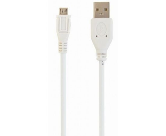 Дата кабель Cablexpert USB 2.0 AM to Micro 5P 3.0m (CCP-mUSB2-AMBM-W-10), изображение 2 Дата кабель Cablexpert USB 2.0 AM to Micro 5P 3.0m (CCP-mUSB2-AMBM-W-10), изображение 2
