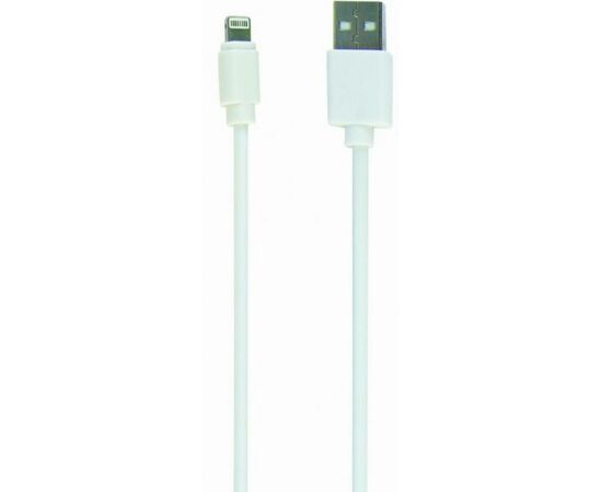 Дата кабель Cablexpert USB 2.0 AM to Lightning 1.0m (CC-USB2-AMLM-W-1M), изображение 2 Дата кабель Cablexpert USB 2.0 AM to Lightning 1.0m (CC-USB2-AMLM-W-1M), изображение 2