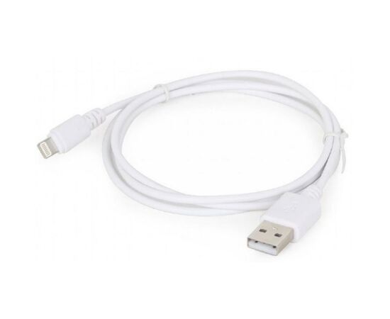Дата кабель Cablexpert USB 2.0 AM to Lightning 1.0m (CC-USB2-AMLM-W-1M), изображение 3 Дата кабель Cablexpert USB 2.0 AM to Lightning 1.0m (CC-USB2-AMLM-W-1M), изображение 3