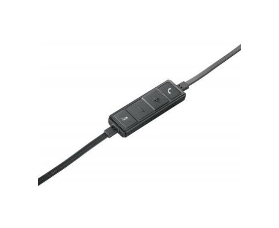 Наушники Logitech H650e Dual USB Wired Headset (981-000519), изображение 5 Наушники Logitech H650e Dual USB Wired Headset (981-000519), изображение 5