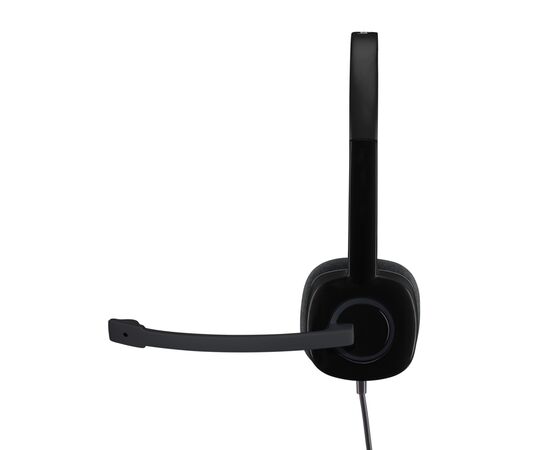Наушники Logitech H151 Black (981-000589), изображение 2 Наушники Logitech H151 Black (981-000589), изображение 2
