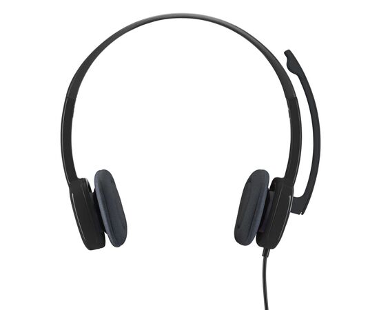 Наушники Logitech H151 Black (981-000589), изображение 4 Наушники Logitech H151 Black (981-000589), изображение 4