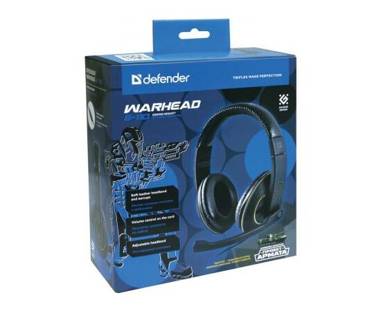 Наушники Defender Warhead G-110 (64102), изображение 9