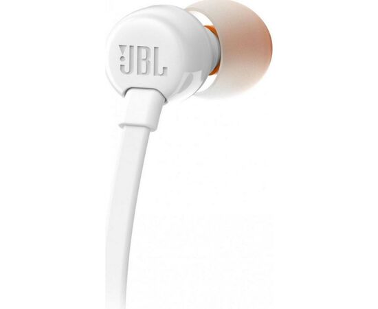 Навушники JBL T110 White (T110WHT), зображення 3 Навушники JBL T110 White (T110WHT), зображення 3