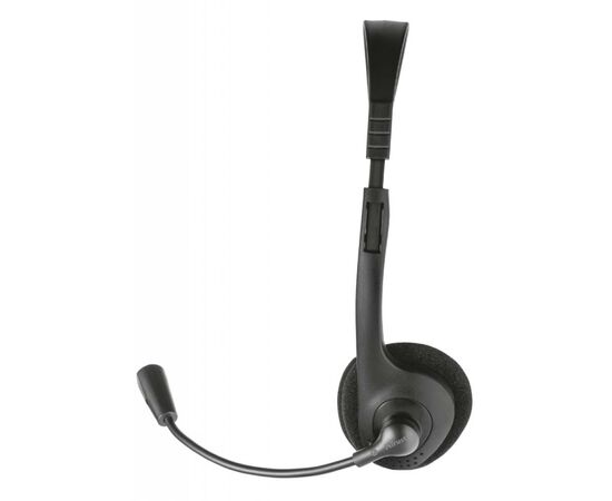 Навушники Trust Primo Chat 3.5mm BLACK (21665), зображення 3 Навушники Trust Primo Chat 3.5mm BLACK (21665), зображення 3