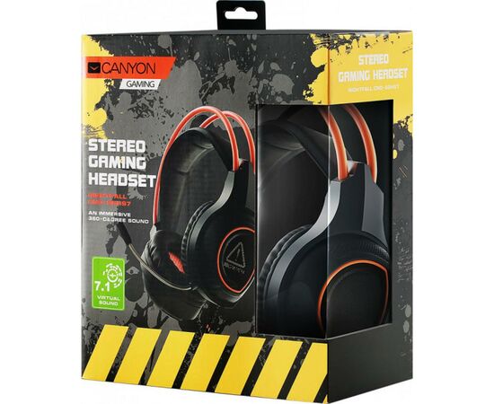 Навушники Canyon CND-SGHS7 Black (CND-SGHS7), зображення 4