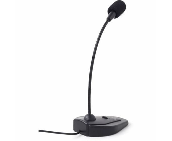 Мікрофон Gembird MIC-D-01 Black (MIC-D-01), зображення 2 Мікрофон Gembird MIC-D-01 Black (MIC-D-01), зображення 2