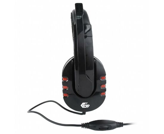 Наушники Gembird GHS-402 Black (GHS-402), изображение 2 Наушники Gembird GHS-402 Black (GHS-402), изображение 2