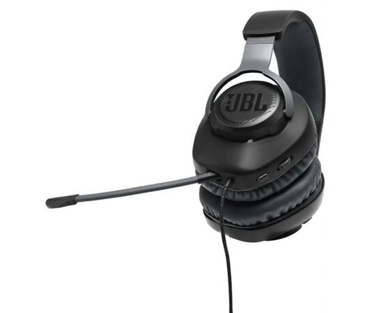 Навушники JBL Quantum 100 Black (JBLQUANTUM100BLK), зображення 5 Навушники JBL Quantum 100 Black (JBLQUANTUM100BLK), зображення 5