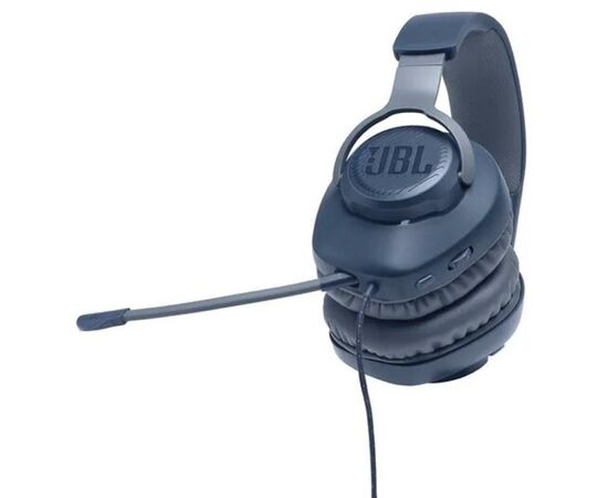 Наушники JBL Quantum 100 Blue (JBLQUANTUM100BLU), изображение 5 Наушники JBL Quantum 100 Blue (JBLQUANTUM100BLU), изображение 5