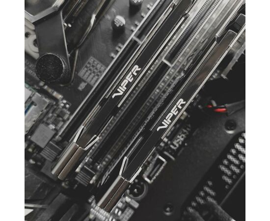 Модуль памяти для компьютера DDR4 16GB (2x8GB) 3600 MHz Viper Steel Patriot (PVS416G360C7K), изображение 7 Модуль памяти для компьютера DDR4 16GB (2x8GB) 3600 MHz Viper Steel Patriot (PVS416G360C7K), изображение 7
