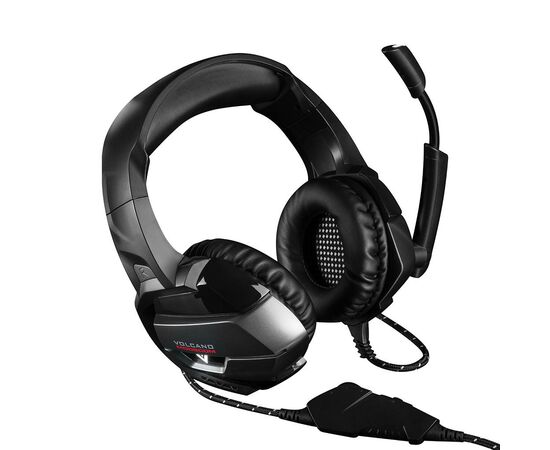 Наушники Modecom MC-859 Bow Volcano Gaming Series Black-Red (S-MC-859-BOW), изображение 4 Наушники Modecom MC-859 Bow Volcano Gaming Series Black-Red (S-MC-859-BOW), изображение 4