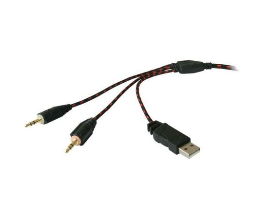 Наушники Redragon Lester Black-Red (64541), изображение 5