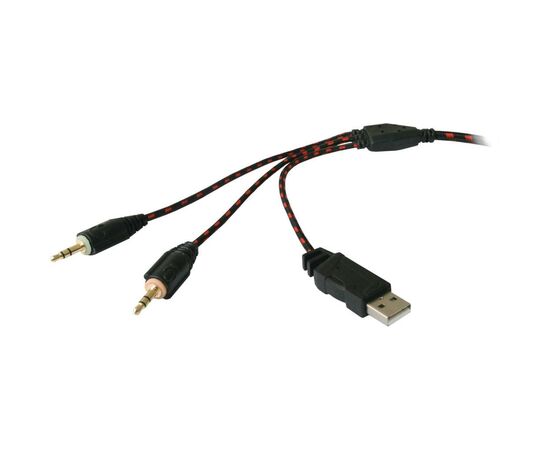 Навушники Defender Ridley Red-Black (64542), зображення 9 Навушники Defender Ridley Red-Black (64542), зображення 9