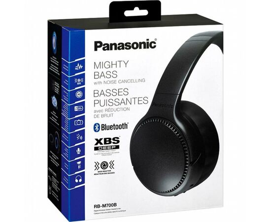 Наушники Panasonic RB-M700BGE-K Black (RB-M700BGE-K), изображение 6