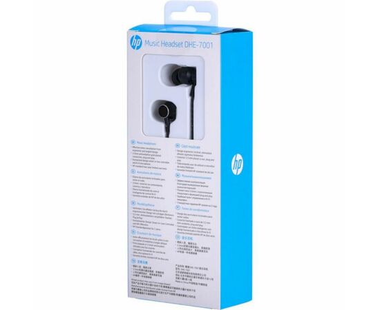 Наушники HP DHE-7001 Headset Black (DHE-7001), изображение 5 Наушники HP DHE-7001 Headset Black (DHE-7001), изображение 5