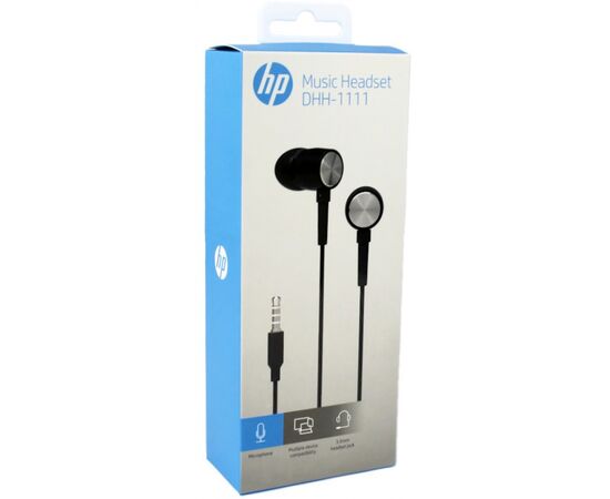 Навушники HP DHH-1111BK Headset Black (DHH-1111BK), зображення 3 Навушники HP DHH-1111BK Headset Black (DHH-1111BK), зображення 3