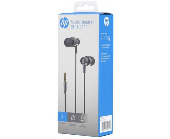 Навушники HP DHH-3111BK Headset Black-Grey (DHH-3111BK), зображення 5 Навушники HP DHH-3111BK Headset Black-Grey (DHH-3111BK), зображення 5