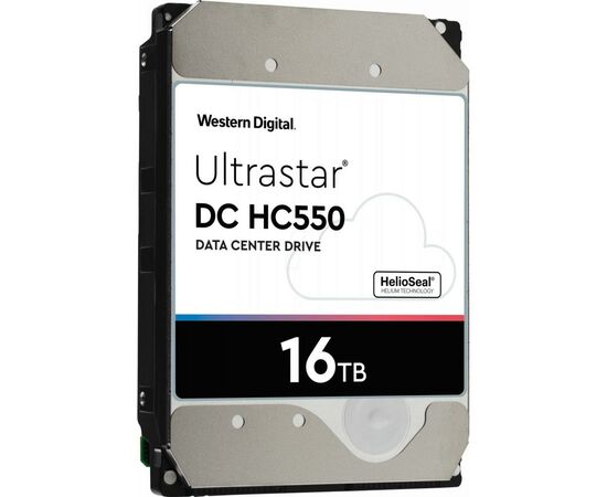 Жесткий диск 3.5" 16TB Ultrastar DC HC550 WD (WUH721816ALE6L4), изображение 2 Жесткий диск 3.5" 16TB Ultrastar DC HC550 WD (WUH721816ALE6L4), изображение 2