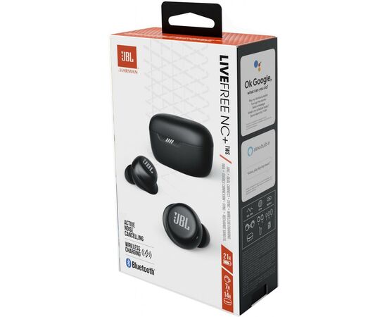 Наушники JBL Live Free NC+ Black (JBLLIVEFRNCPTWSB), изображение 10 Наушники JBL Live Free NC+ Black (JBLLIVEFRNCPTWSB), изображение 10