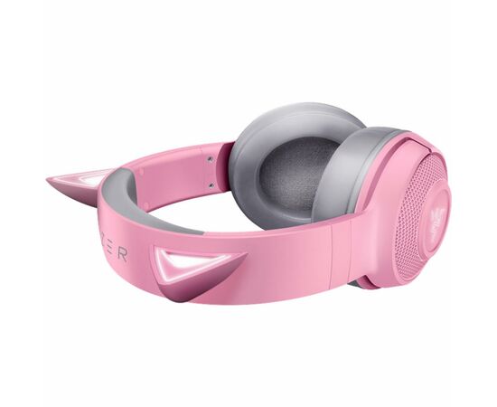 Наушники Razer Kraken BT Kitty Edition Quartz Pink (RZ04-03520100-R3M1), изображение 4 Наушники Razer Kraken BT Kitty Edition Quartz Pink (RZ04-03520100-R3M1), изображение 4