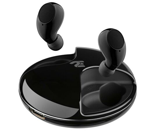 Наушники 2E RainDrops True Wireless Waterproof Mic Black (2E-EBTWRDBK)