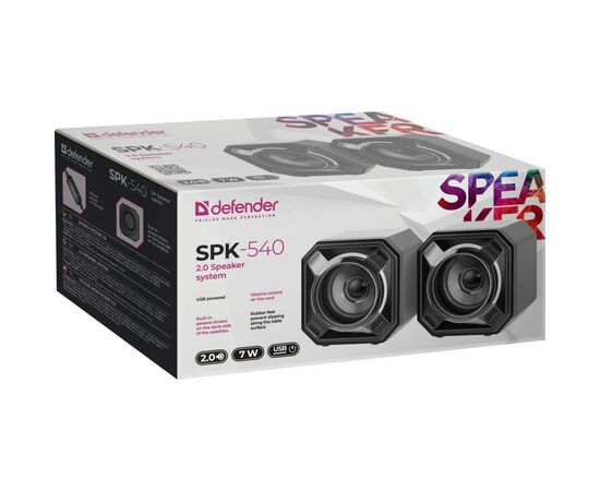 Акустическая система Defender SPK-540 Black (65541), изображение 5 Акустическая система Defender SPK-540 Black (65541), изображение 5