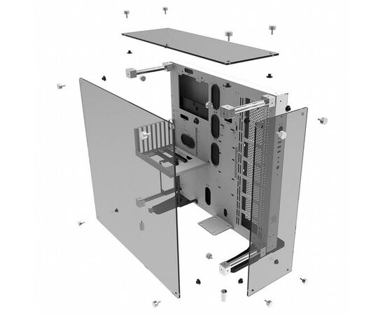 Корпус ThermalTake Core P5 TG Snow Edition (CA-1E7-00M6WN-01), зображення 6 Корпус ThermalTake Core P5 TG Snow Edition (CA-1E7-00M6WN-01), зображення 6