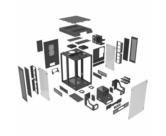 Корпус ThermalTake The Tower 900 (CA-1H1-00F1WN-00), изображение 5 Корпус ThermalTake The Tower 900 (CA-1H1-00F1WN-00), изображение 5