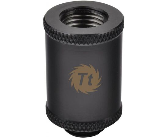 Фитинг для СВО ThermalTake Pacific G1/4 Female to Male 30mm Extender - Black (CL-W047-CU00BL-A)