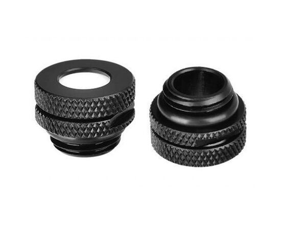 Фитинг для СВО ThermalTake Pacific G1/4 Pressure Equalizer Stop Plug w/ O-Ring - Black (CL-W086-CU00BL-A)