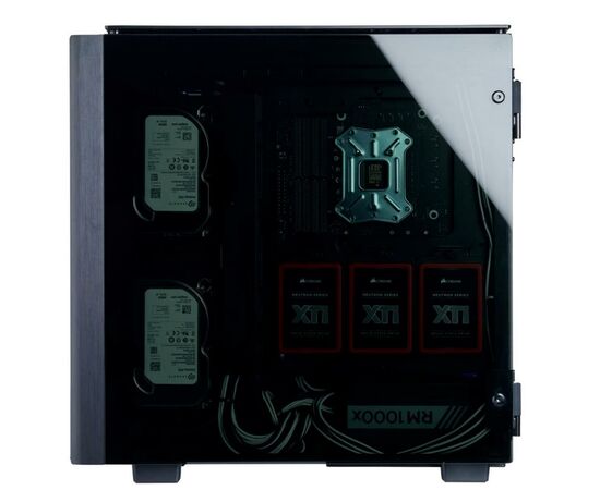 Корпус Corsair Obsidian 500D Premium Black (CC-9011116-WW), изображение 5 Корпус Corsair Obsidian 500D Premium Black (CC-9011116-WW), изображение 5