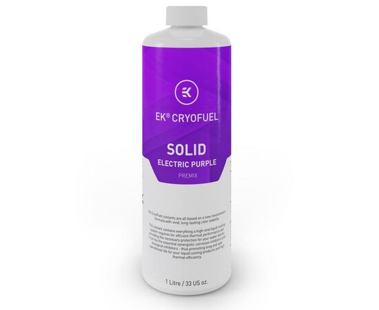 Охлаждающая жидкость Ekwb EK-CryoFuel Solid Electric Purple (Premix 1000mL) (3831109880340)